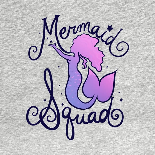 Mermaid Squad by bubbsnugg